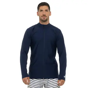 Men's Menorca Long Sleeve Swim Jacket | Navy