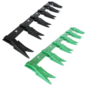 Tractor Bucket Teeth，46" Outdoor Tractor Teeth，No Drill Installation for 1/2" Cutting Edges，4560 LBS Heavy-Duty Load Capacity，Fits Sub-Compact Tractors