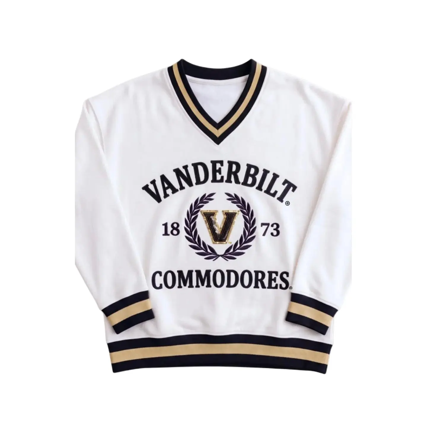 Vanderbilt  Heritage V-Neck Pullover PRE-ORDER (Est Ship 8/25)