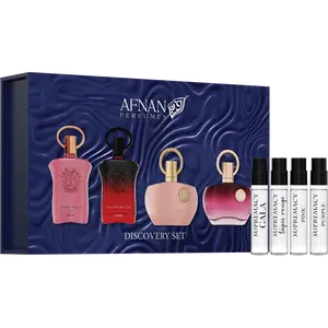 Afnan Supremacy Femme Series Discovery Kit – Miniature Perfume Set (4 x 2ml Vials)