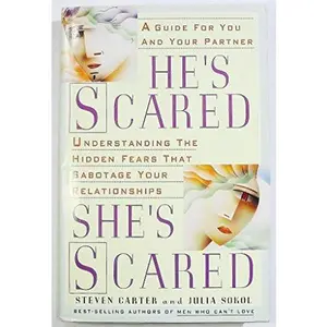 USED-He's Scared, She's Scared by Steven Carter (Hardcover)