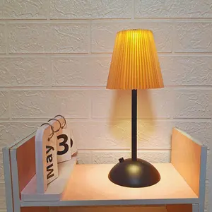 USB Rechargeable LED Table Bedside Lamp, Modern LED Desk Lamp with 3 Lighting Modes, Dimmable Night Light for Bedroom, Living Room, Home Office, Home Decor Light, Home Decoration Lamp, Modern Nightstand Lamps