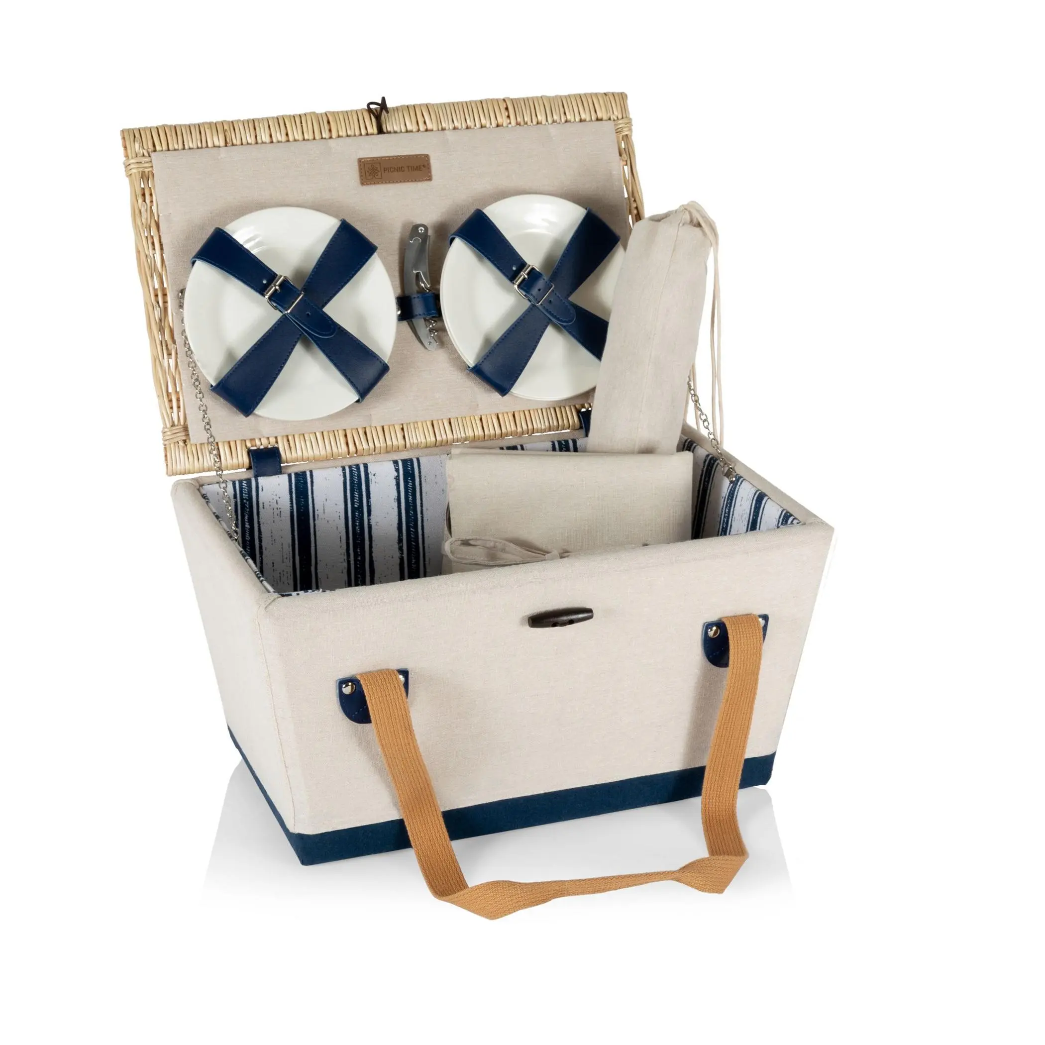 Picnic Time Boardwalk Picnic Basket for 4