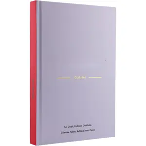 (TM) Journal - Guided Daily Goal Setting, Gratitude & Habit  with Emotional Wellness Scale | 288-Page Undated 6-Month Personal Growth Notebook for Women & Men (Lavender)