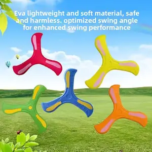 1 piece outdoor sports boomerang, outdoor frisbee boomerang, lightweight and soft material