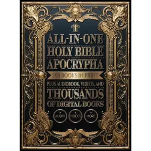 All-In-One Holy Bible with Apocrypha: 300 Books in Print plus Audiobook, Videos, and Thousands of Digital Books