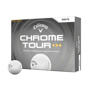 Callaway Golf Chrome Tour Triple Diamond Golf Balls in White