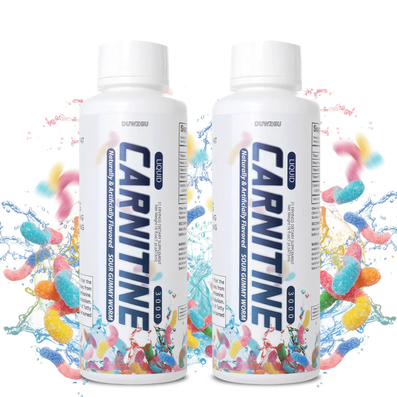 Carnitine 3000 Liquid Supplement for Energy and Recovery Support Dietary Supplement Edible Lean Muscle Booster Pre Workout