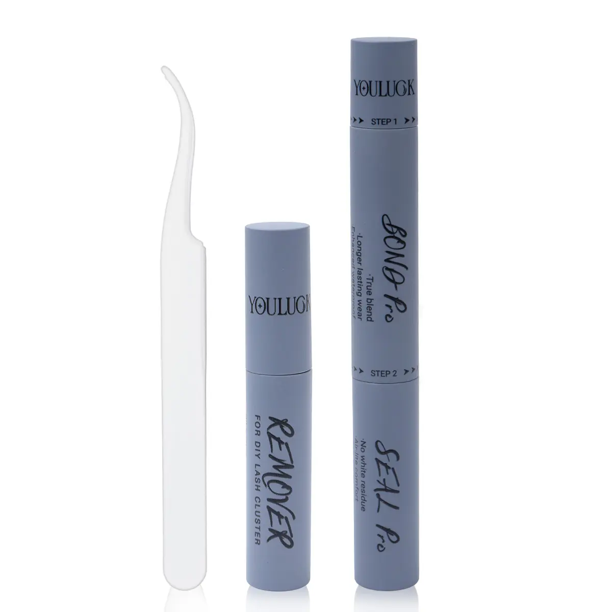 Bond Seal & Remover & Tweezers (Gray Glue)