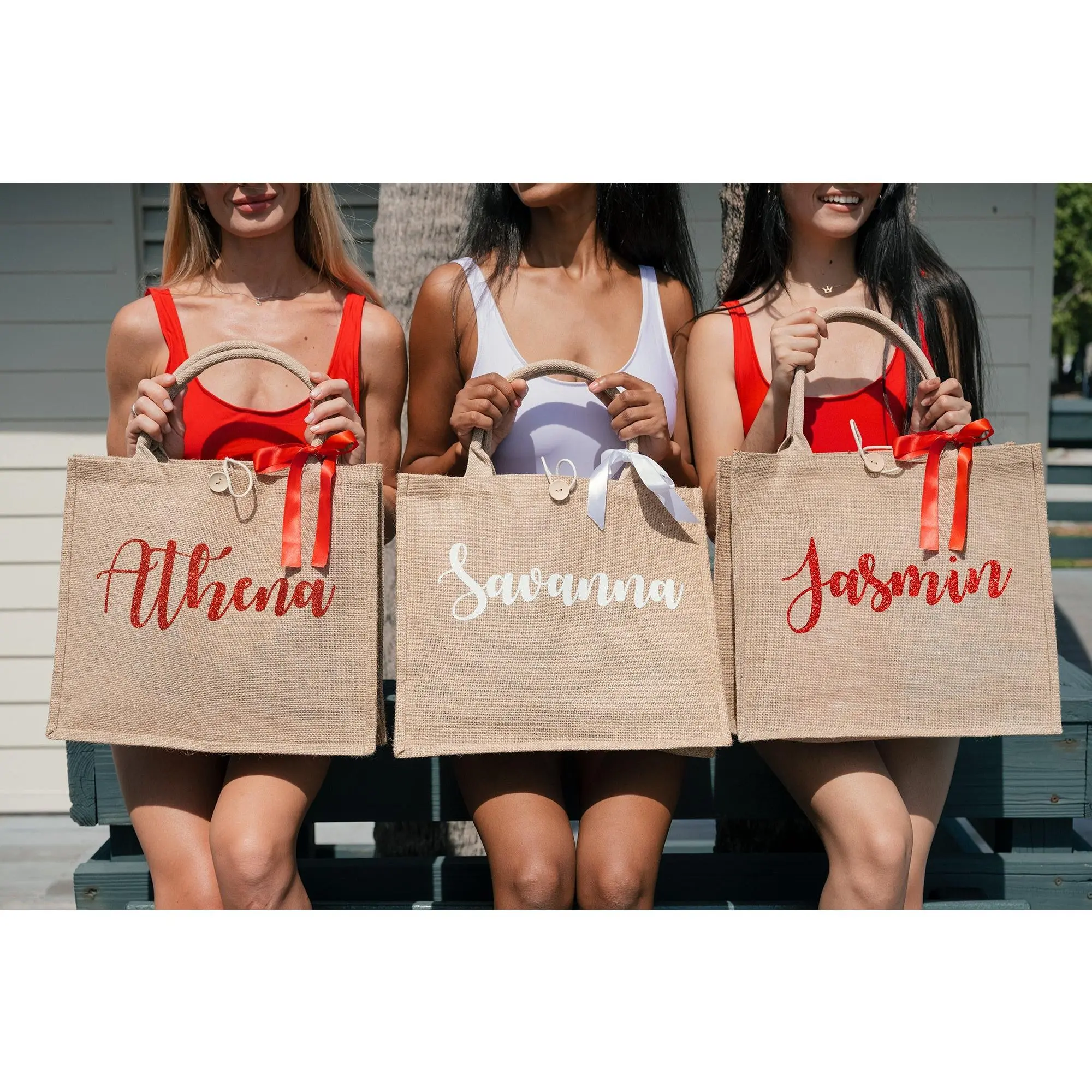 Personalized Bachelorette Tote Bags
