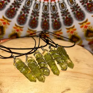 Peridot Crystal Necklace - Perfect for any Occasion