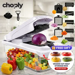 Choply 15-in-1 Veggie Chopper