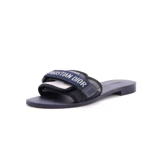 Pre-owned Christian Dior Women's Dio(r)evolution Slide Sandals Technical Fabric by Rebag