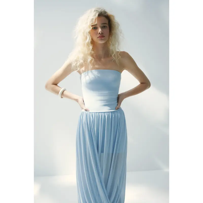 h&m blue pleated dress H&m Blue Pleated Dress H&m Blue Pleated Dress Clearance