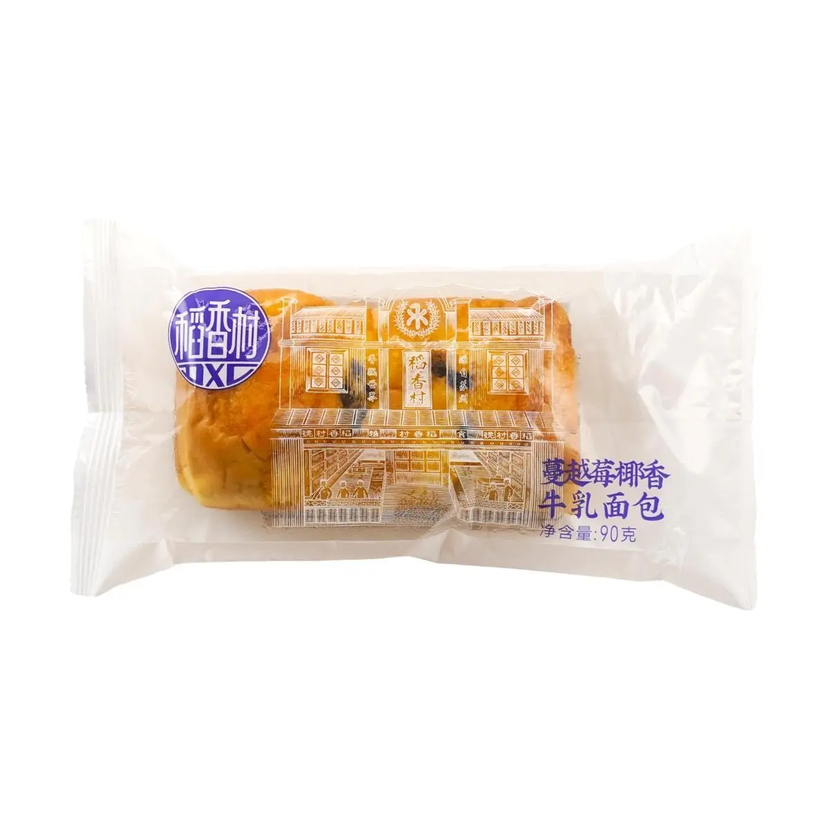Dao Xiang Cun Cranberry Coconut Milk Bread,3.17 oz Dao Xiang Cun Cranberry Coconut Milk Bread,3.17 oz