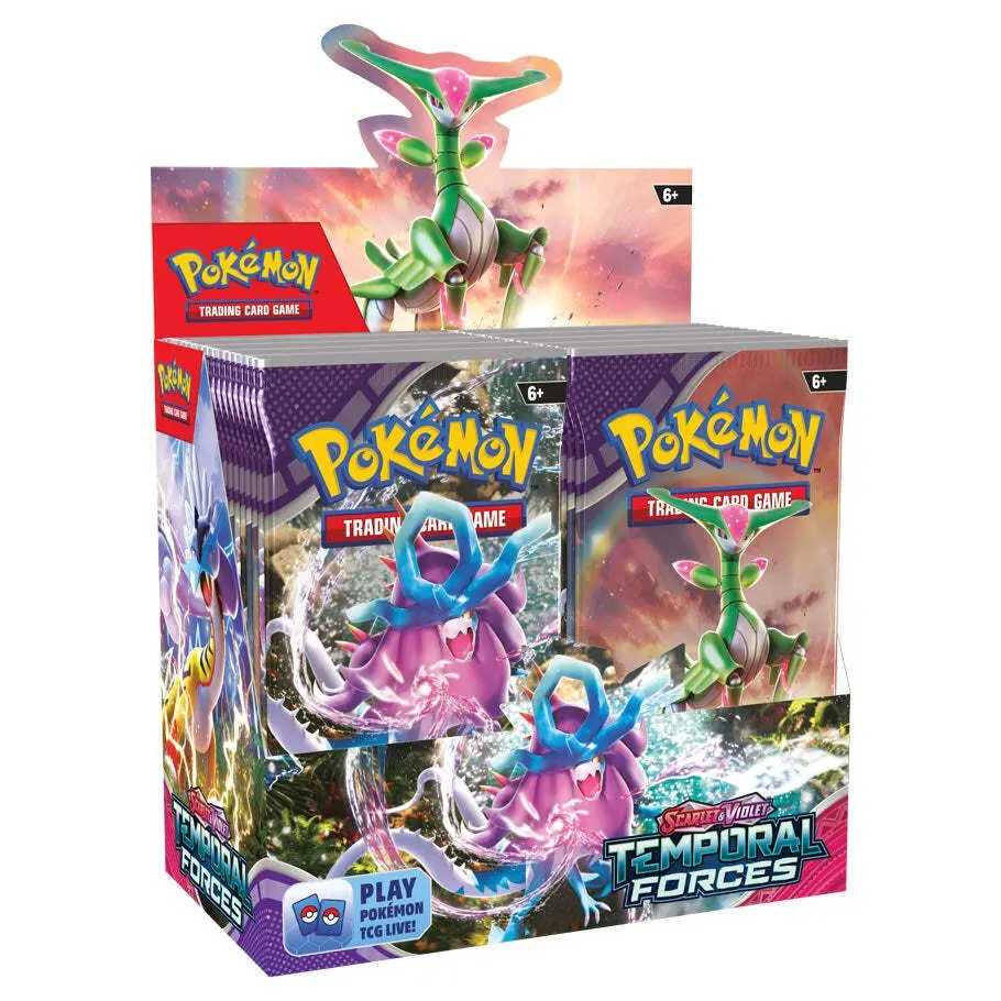 Scarlet & Violet Temporal Forces Pokemon Booster Box