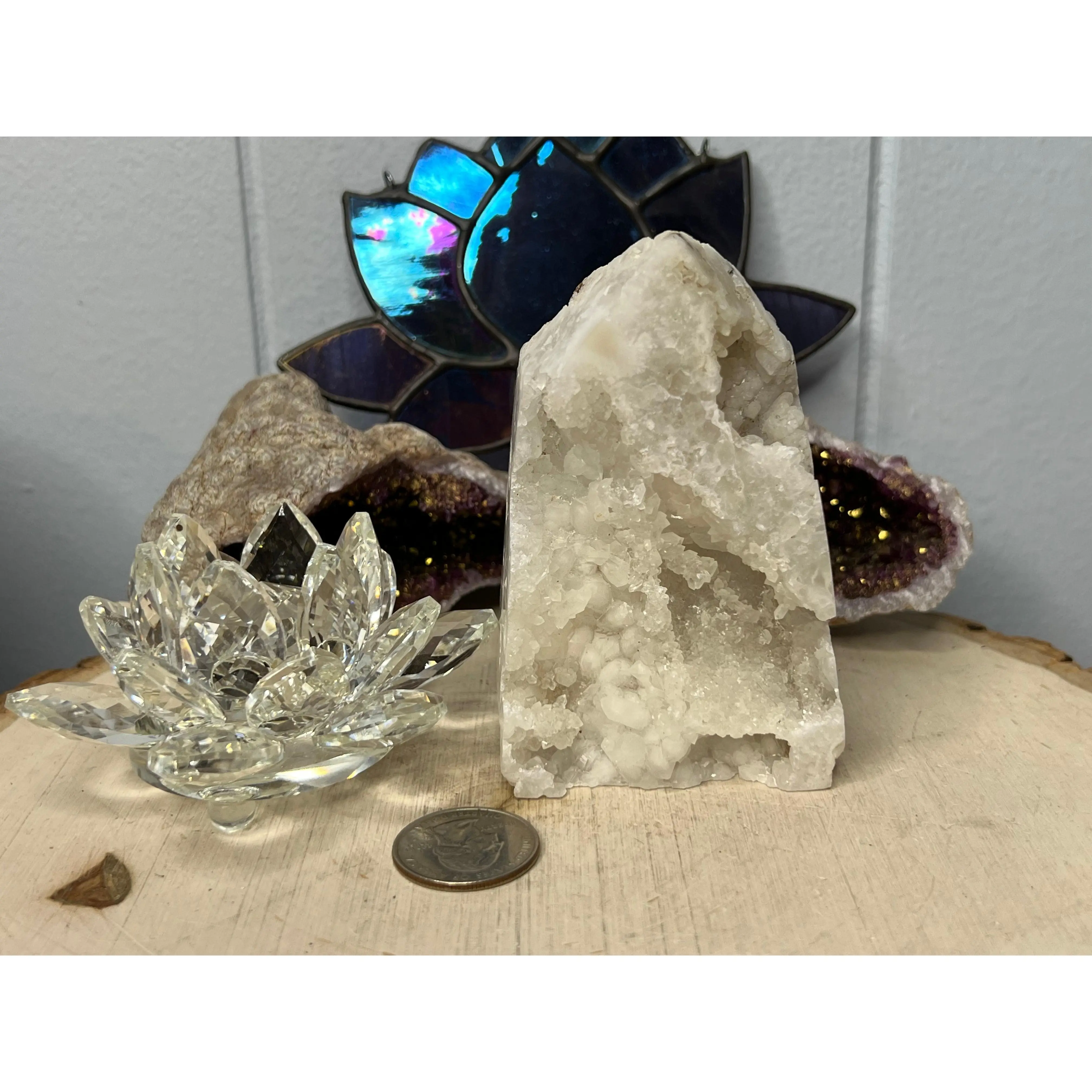 Druzy Agate Towers