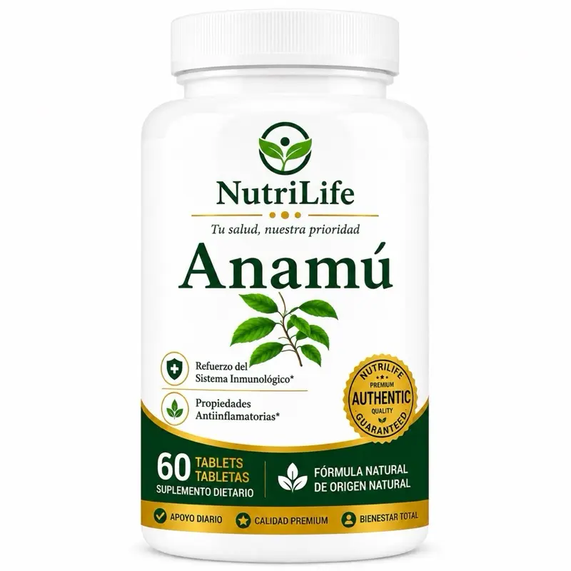 Anamu Natural Herbal Dietary Supplement for Adults - 60 Vegetarian Tablets.