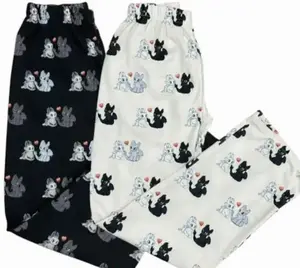 Couple Cozy Dragon Pajama Pants - Unisex Matching Sleepwear, Cute Dragon Print Loungewear Bottoms for Relaxing Nights