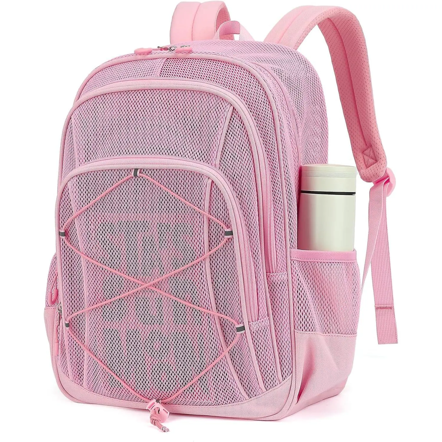? LAST ONE Mesh Backpack PINK ? Eastsport Unisex Myth Pro 16 Top Loader Galaxy Mesh Backpack  main image 2