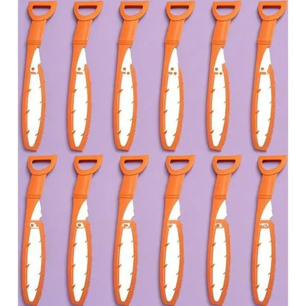 12-Pack Plastic Flexible Drain Snake Tools (19.6 in Length, 0.6 in Width) - Cost-Effective Solution for Sink/Bathtub Clogs, Durable and Reusable Bathroom Drain Cleaner, Easy-to-Use Hair & Debris Remover (12 Units), Twelve Units