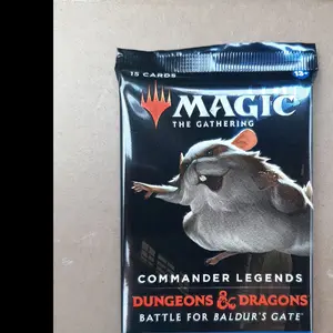 Magic The Gathering D&D battle for baldur's gate set booster pack