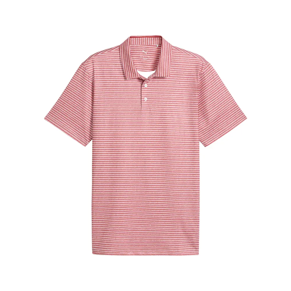 PUMA Mens Mattr Stadium Bn Short Sleeve Golf Shirt Casual Casual - Red