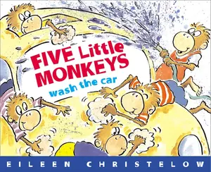 Five Little Monkeys Wash the Car by Eileen Christelow||Eileen Christelow [Paperback Book]