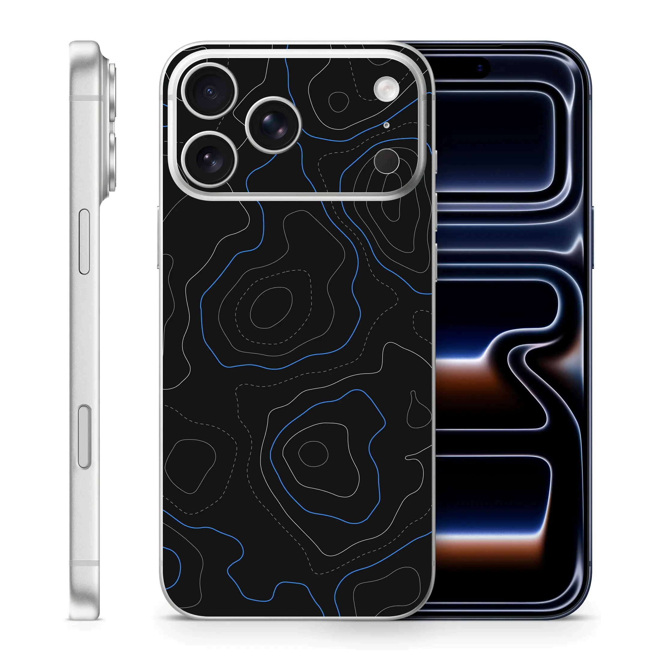 Topographic Phone Skins Compatible With Iphone Topographic Phone Skins Compatible With Iphone