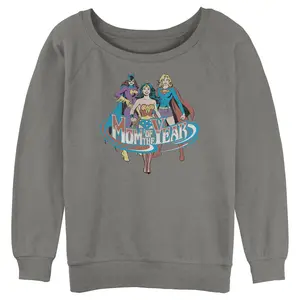 Junior's Women Justice League Mom of the Year Sweatshirt