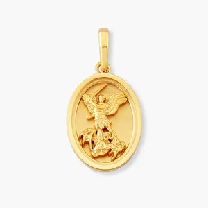 JAXXON - St. Michael Pendant - Gold