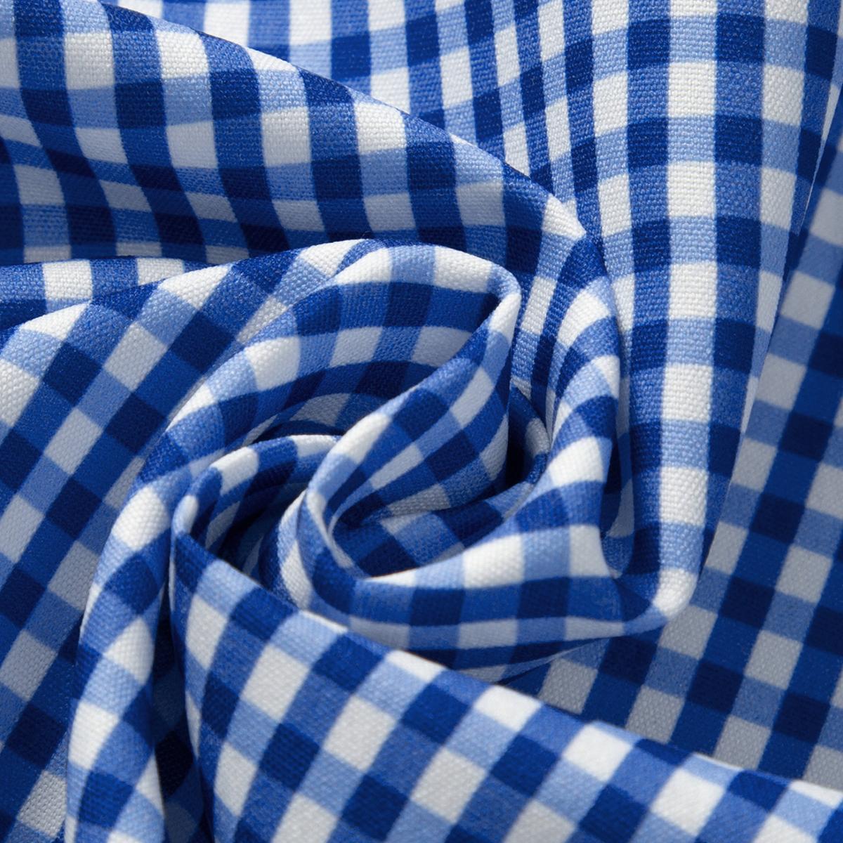 2-piece set, summer short-sleeve shirts, lightweight breathable plaid shirts, suitable for beach vacations, pool parties, and casual wear, plaid shirts, men's shirts, men's short-sleeve tops