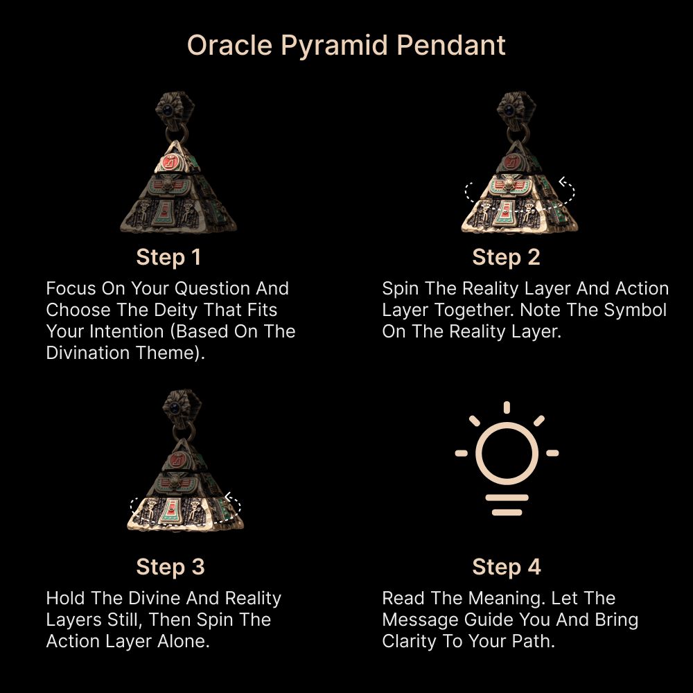 Oracle Pyramid Pendant