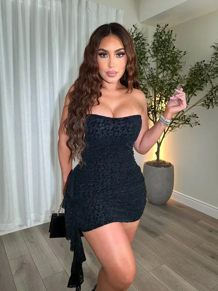 Velour Black Micro Dress - TikTok Shop Velour Black Micro Dress - TikTok Shop