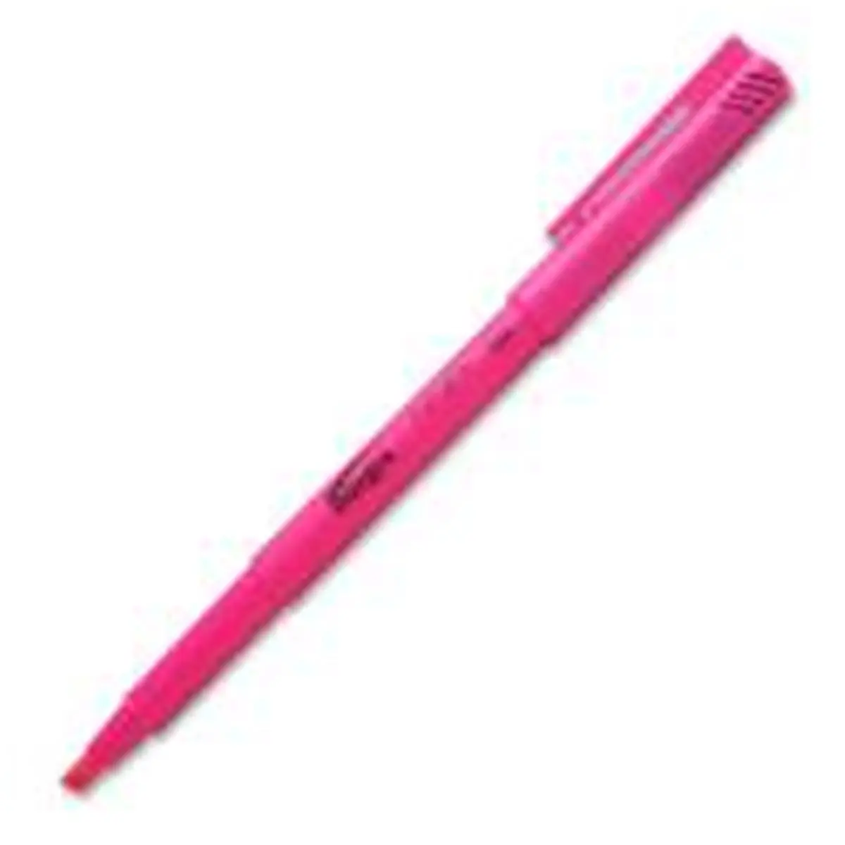 DDI 967814 Integra Pen-Style Chisel Tip Highlighters, Fluorescent Pink, Quick-Drying Ink, 12-Count Pack, 96-Count Case, Felt-Tip Markers & Highlighters, Office Stationery Supplies, Student Marking Tool, Wide or Narrow Lines Creator