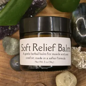 Soft Comfort Balm 2oz 56g Gentle Herbal Formula for Muscle Joint Comfort Made in Softer Formula