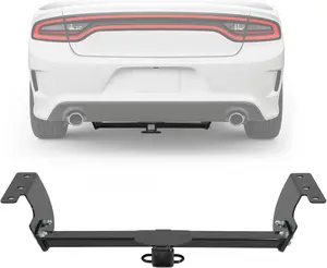 Class 3 Rear Trailer Hitch, 2 Inch Receiver Compatible with 2011-2023 Dodge Charger Challenger Compatible with 2015-2023 Chrysler 300
