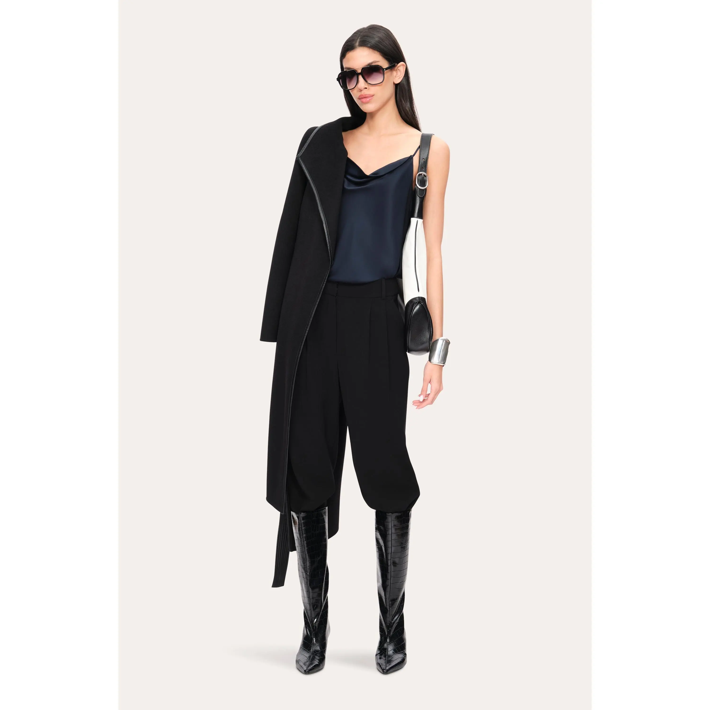 Silk Draped Camisole