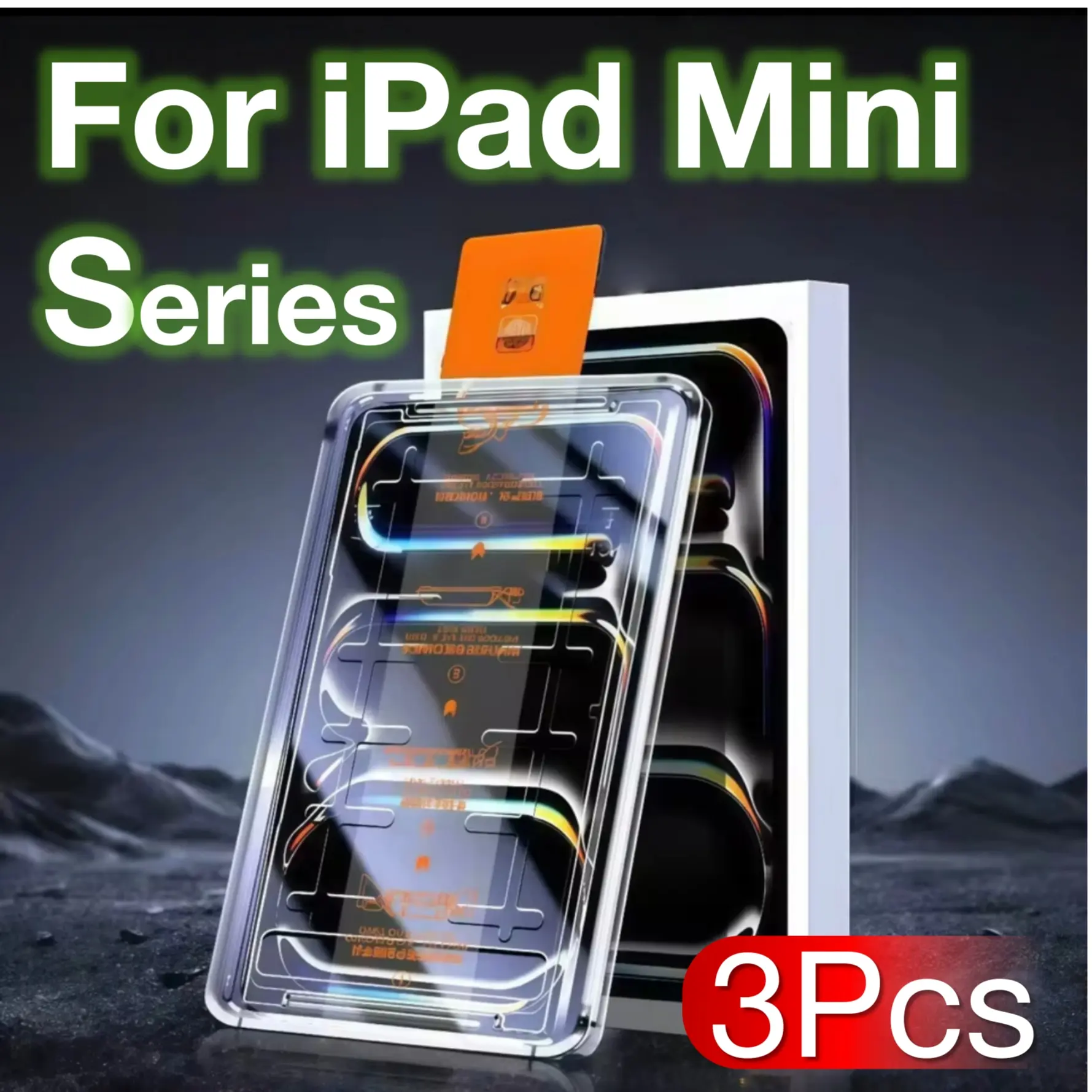 3-Pack Apple iPad Mini4/Mini5/Mini6/mini7 ,7.9in 8.3inSeries Tablet Screen Protectors, 9h Hardness Tempered Glass Film, Bubble-Free Installation, Durable Protection