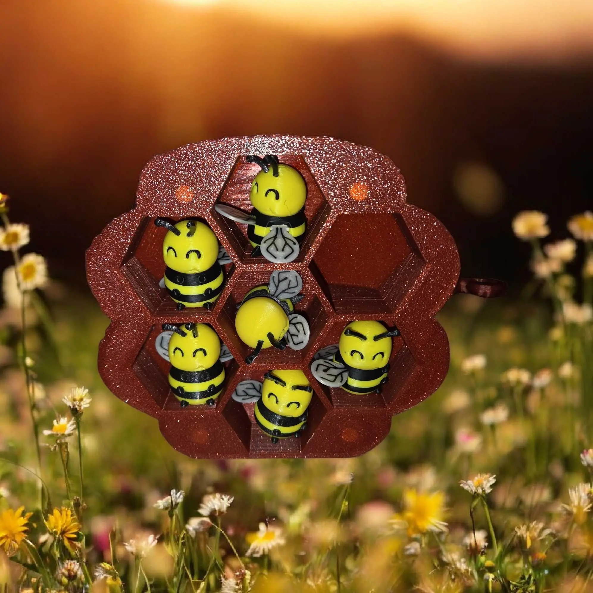 Articulated Bee and Hive
