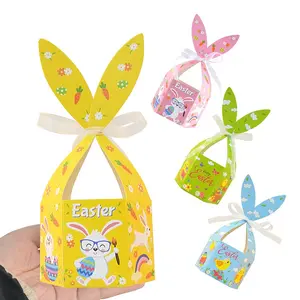 24 Easter Handbag Gift Bags, Perfect for Cookies Candies Chocolate Gifts, Ideal for Holiday Parties and Presents