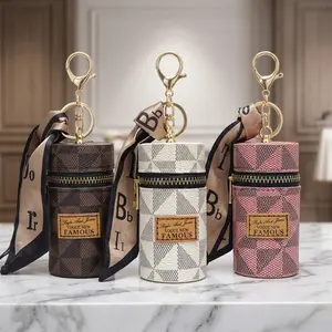 Women’s 3-Pack Lightweight Gold Zip Plain Small Accessory Pouches, Wallet Wristlet Daily Use Purse, Multifunctional Solid-Color Portable Storage for Coins, Earphones, Gifts for Women