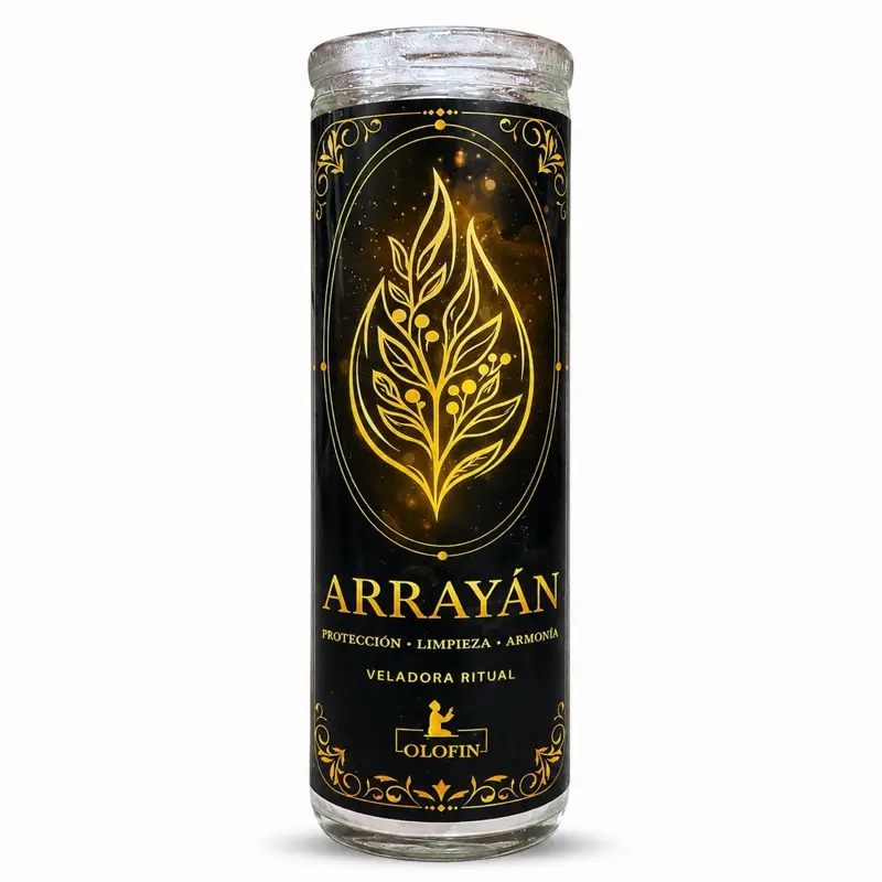 Olofin Arrayán Green Bayberry Candle for Cleanse Protection and Harmony Scents Ritual Candle