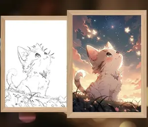 FIUFUL DIY Photo Frame with light, Personalize Gifts For Anniversary, Birthday, Best Friends