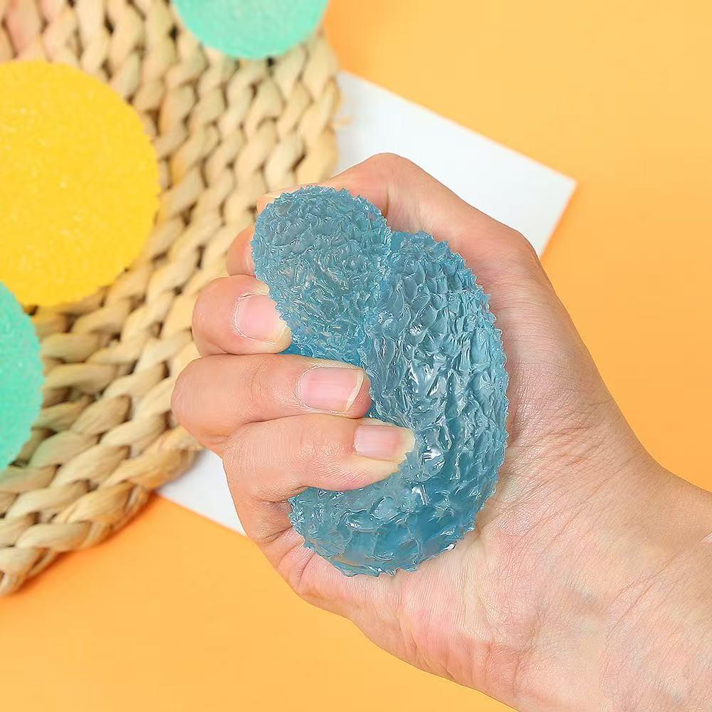 Malt Sugar Texture Squeeze Ball Toy, Soft Stress-Relief Ball for Adults and Kids, Fun Prank Party Gift