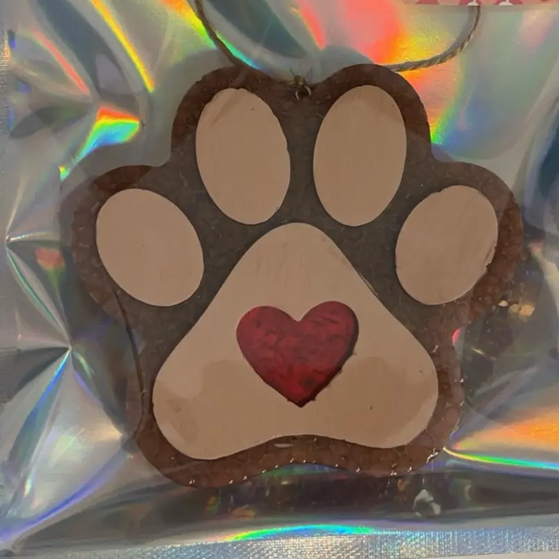 MT Witchy Aromas - Custom Paw Print Car Freshie