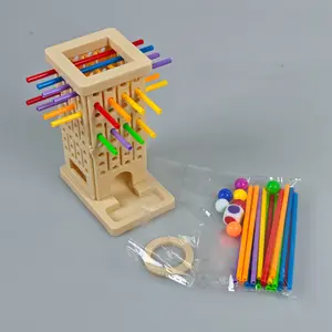 Bestselling Balance Tower Board Game, Hand-Eye Coordination Training, Interactive Family Party Game, Focus and Thinking Skills, Ideal Birthday Gift