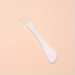 1pc Double-Ended Silicone Face Mask Brush for Easy and Precise Application of Mud, Clay, Charcoal, and Cream Masks - Beauty Tool for Skin, Facial Care Tools