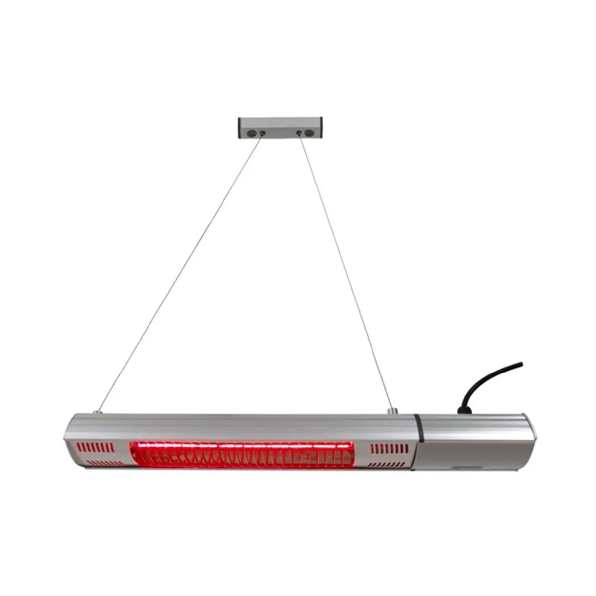 ENERG Infrared Patio Heater - Wall or Ceiling Mount, Remote Control, Eco-Friendly, Odorless and Clean Heat, Adjustable for Balconies, Home Improvement Heating Solution