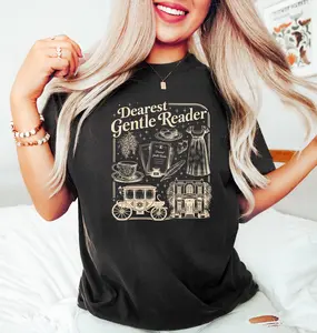 Dearest Gentle Reader Shirt | Bridgerton Tshirt | Lady Whistledown Shirt | Bridgerton Fan Gift | Bridgerton | Bridgerton Sweatshirt